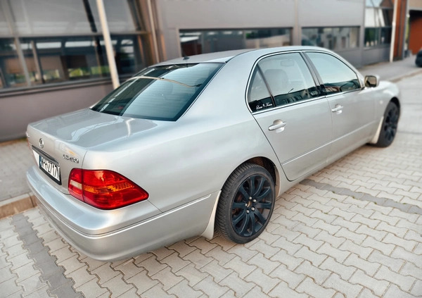 Lexus LS cena 35999 przebieg: 298500, rok produkcji 2001 z Lipiany małe 407